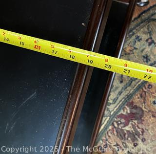 Mid Century Dyrlund Made in Denmark Two (2) Level Bar Cart on Casters  {Pickup Location: 311 Chestnut St., Falls Church City, VA 22046}