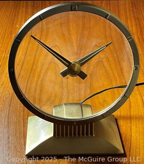 Mid Century Jefferson Golden Hour Electric Mantel Clock  {Pickup Location: 311 Chestnut St., Falls Church City, VA 22046}