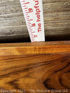 Pedersen and Hansen Danish Modern Mid Century Teak Wood Desk Organizer  {Pickup Location: 311 Chestnut St., Falls Church City, VA 22046}