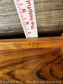 Pedersen and Hansen Danish Modern Mid Century Teak Wood Desk Organizer  {Pickup Location: 311 Chestnut St., Falls Church City, VA 22046}