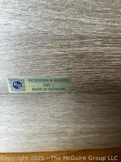 Pedersen and Hansen Danish Modern Mid Century Teak Wood Desk Organizer  {Pickup Location: 311 Chestnut St., Falls Church City, VA 22046}