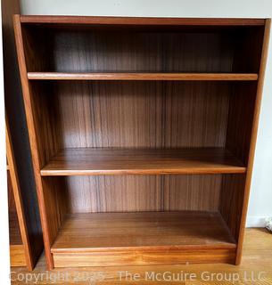 Mid Century Modern Teak Bookcase 30" x 36" x 12"  {Pickup Location: 311 Chestnut St., Falls Church City, VA 22046}