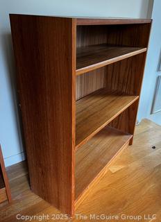 Mid Century Modern Teak Bookcase 30" x 36" x 12"  {Pickup Location: 311 Chestnut St., Falls Church City, VA 22046}