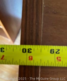 Mid Century Modern Teak Bookcase 30" x 36" x 12"  {Pickup Location: 311 Chestnut St., Falls Church City, VA 22046}