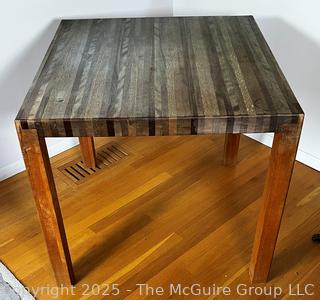Square Wood Table. {Pickup Location: 311 Chestnut St., Falls Church City, VA 22046}