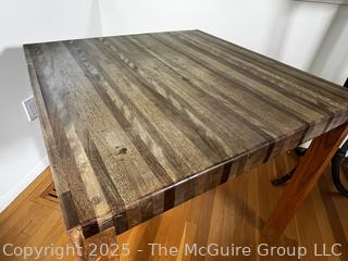 Square Wood Table. {Pickup Location: 311 Chestnut St., Falls Church City, VA 22046}