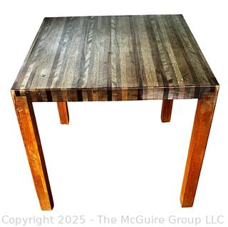 Square Wood Table. {Pickup Location: 311 Chestnut St., Falls Church City, VA 22046}