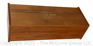 Pedersen and Hansen Danish Modern Mid Century Teak Wood Desk Organizer  {Pickup Location: 311 Chestnut St., Falls Church City, VA 22046}