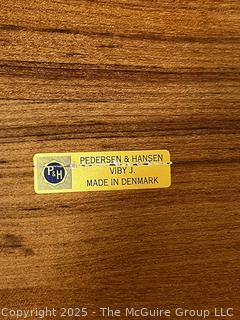Pedersen and Hansen Danish Modern Mid Century Teak Wood Desk Organizer  {Pickup Location: 311 Chestnut St., Falls Church City, VA 22046}