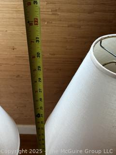 Two (2) End Bedside Table Lamps {Pickup Location: 311 Chestnut St., Falls Church City, VA 22046}