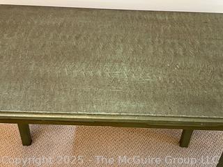 Green Wood Desk.  {Pickup Location: 311 Chestnut St., Falls Church City, VA 22046}