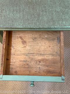 Green Wood Desk.  {Pickup Location: 311 Chestnut St., Falls Church City, VA 22046}