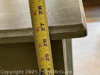 Green Wood Desk.  {Pickup Location: 311 Chestnut St., Falls Church City, VA 22046}