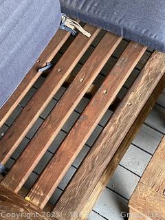 Four (4) Piece Outdoor Set Including Bench and Tables  {Pickup Location: 311 Chestnut St., Falls Church City, VA 22046}