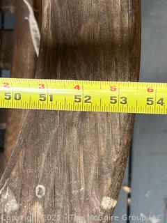 Four (4) Piece Outdoor Set Including Bench and Tables  {Pickup Location: 311 Chestnut St., Falls Church City, VA 22046}