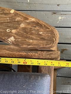 Four (4) Piece Outdoor Set Including Bench and Tables  {Pickup Location: 311 Chestnut St., Falls Church City, VA 22046}