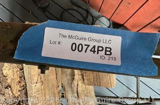Hoop Style Firewood Holder  {Pickup Location: 311 Chestnut St., Falls Church City, VA 22046}