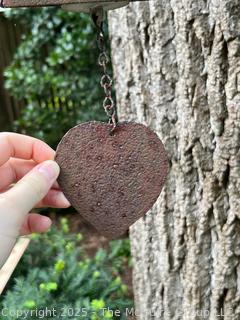 Cast Iron Modern Wind Chime  {Pickup Location: 311 Chestnut St., Falls Church City, VA 22046}