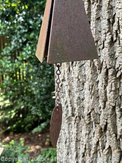 Cast Iron Modern Wind Chime  {Pickup Location: 311 Chestnut St., Falls Church City, VA 22046}