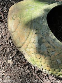 Cement Fish Outdoor Garden Planter {Pickup Location: 311 Chestnut St., Falls Church City, VA 22046}  