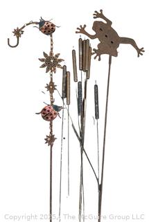 Group of Metal Garden Decor Stakes {Pickup Location: 311 Chestnut St., Falls Church City, VA 22046}
