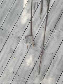 Group of Metal Garden Decor Stakes {Pickup Location: 311 Chestnut St., Falls Church City, VA 22046}
