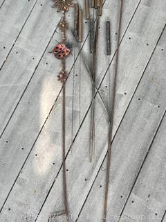 Group of Metal Garden Decor Stakes {Pickup Location: 311 Chestnut St., Falls Church City, VA 22046}