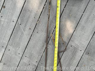 Group of Metal Garden Decor Stakes {Pickup Location: 311 Chestnut St., Falls Church City, VA 22046}