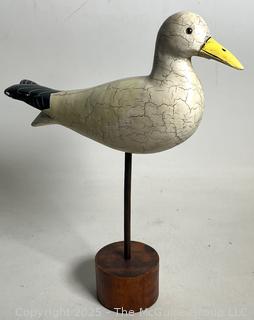Two (2) Decorative Wood Birds