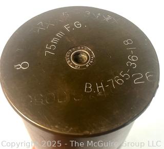 WWI 75MM Shell Case