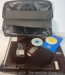 Rotoboard, A Drafting Tool Designed for "Drawing in the Round"; and a "Gerber Variable Scale, a Mechanical Computational Device Used by Engineers and Architects for Graphical Applications.  