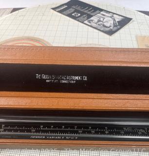Rotoboard, A Drafting Tool Designed for "Drawing in the Round"; and a "Gerber Variable Scale, a Mechanical Computational Device Used by Engineers and Architects for Graphical Applications.  