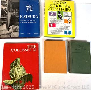 Five (5) Books Including Katsura and The Colosseum 