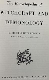 The Encyclopedia of Witchcraft and Demonology, Book by Rossell Hope Robbins.