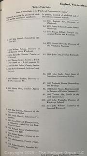 The Encyclopedia of Witchcraft and Demonology, Book by Rossell Hope Robbins.