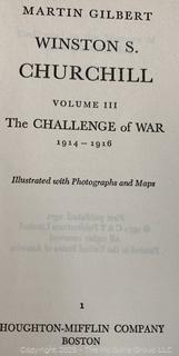 Two (2) Books about Winston Churchill