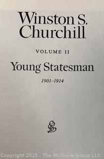 Two (2) Books about Winston Churchill