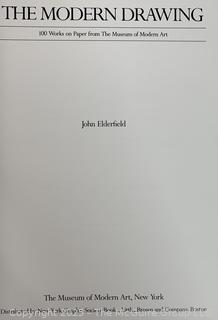 The Modern Drawing 100 Works on Paper from The Museum of Modern Art, Book by John Elderfield.