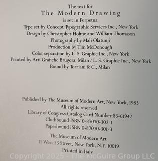 The Modern Drawing 100 Works on Paper from The Museum of Modern Art, Book by John Elderfield.