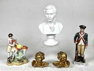Group of Decorative Items and Figurines