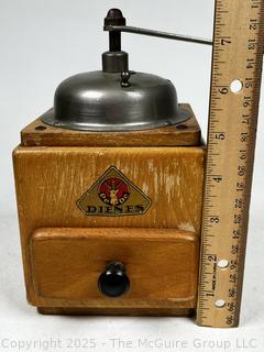 Kitchenware Including Coffee Grinder, DURO Copper Italian Coffee Pot, Bell and Shaker