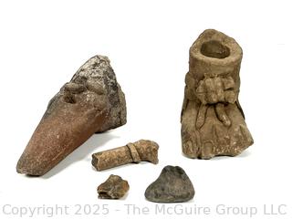 Five (5) Pre-Columbian Pottery Artifacts