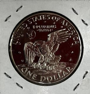 1973 US "Ike" One Dollar US Silver Coin