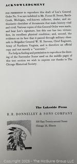Lee's General Order Number Nine 9 Farewell to The Army of Northern Virginia, Printed as A Keepsake to the Members of the Manuscript Society in Folder