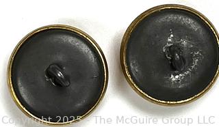Two (2) Military Buttons Eagle
