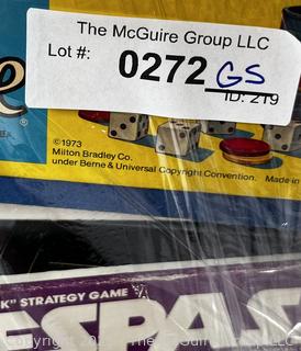 Group of Board Games Including Clue, Trespass, International Muhle, Etc.