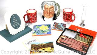 Group Including Royal Doulton Toby Mug, Vilbo Card Villeroy and Boch