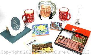 Group Including Royal Doulton Toby Mug, Vilbo Card Villeroy and Boch