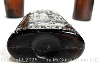 Four (4) Antique Bottles from Privy Dig