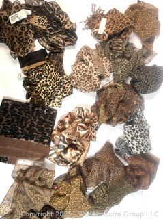 Ladies Scarves in Animal Print Patterns 